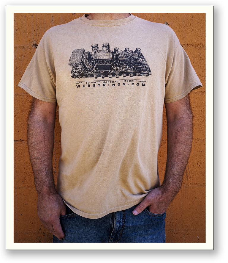 Guitar and Amplifier T-Shirts: Marshall Chassis T-Shirt