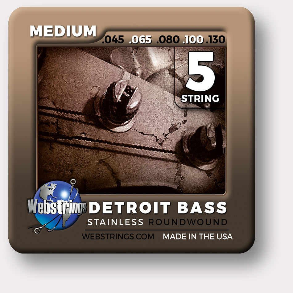 Stainless Steel Electric Bass Strings 5 String – WEBSTRINGS.COM