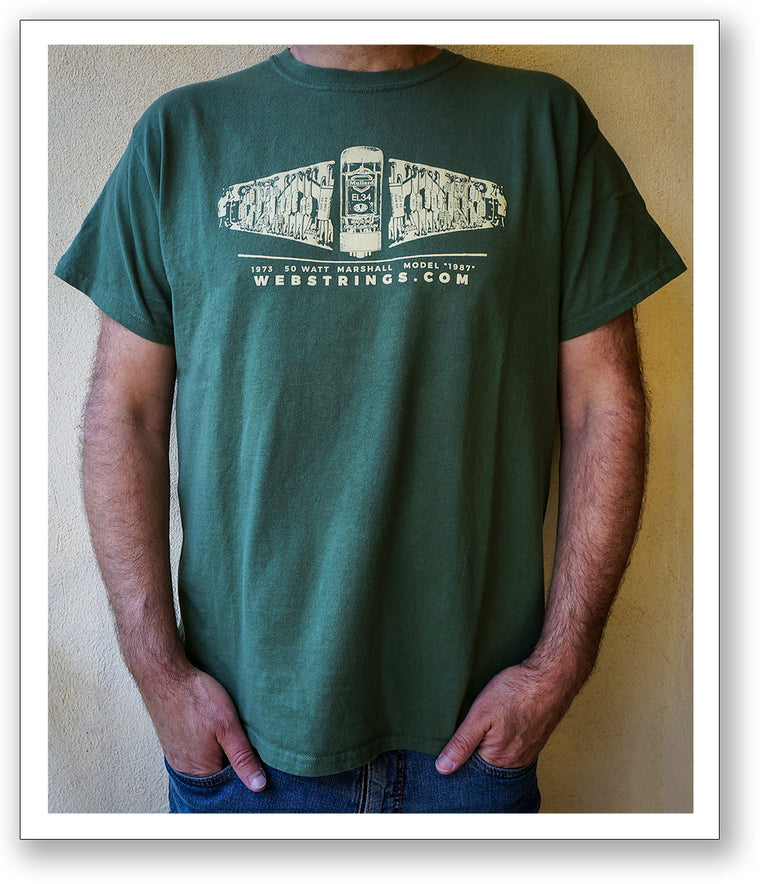 Guitar and Amplifier T-Shirts: Marshall Turret Board T-Shirt